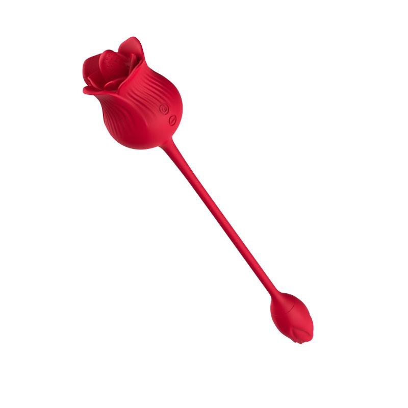 Rosa con Licking y Huevo Vibrador USB 6