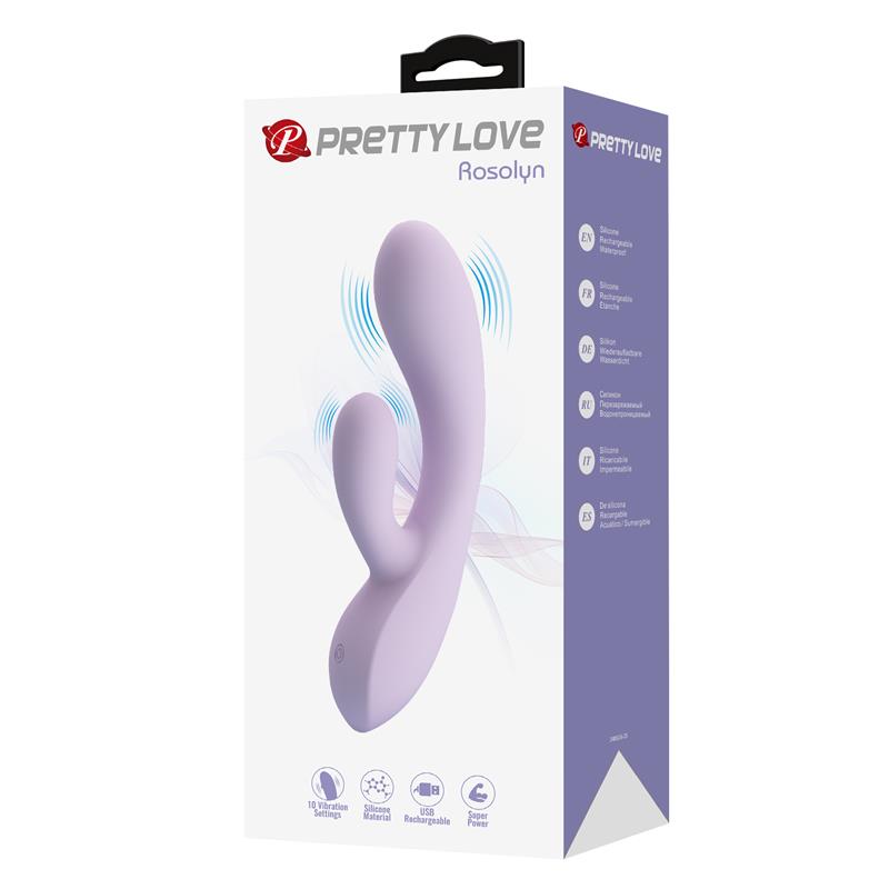 Rosolyn Vibrador Silicona Líquida
