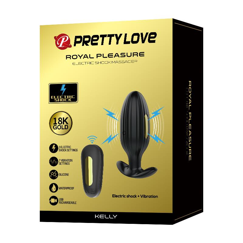 Royal Pleasure Plug Anal con Electro Estimulación USB 11