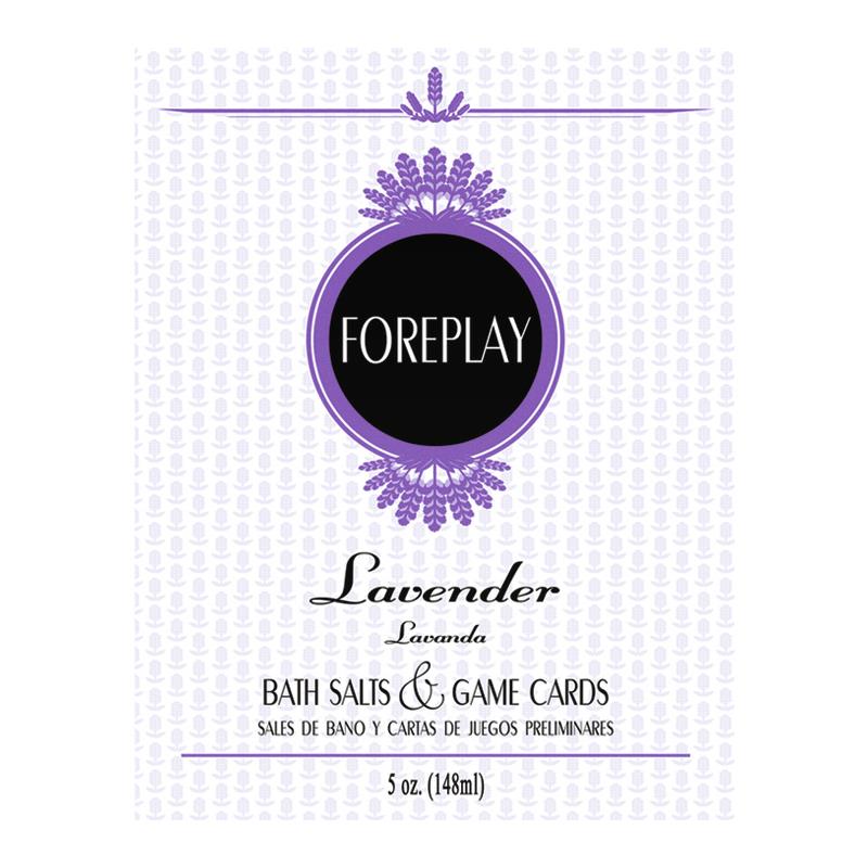 Sales de Baño y Cartas Impermeables Foreplay Bath Set (EN ES)