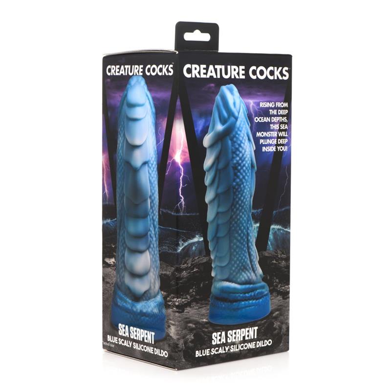 Sea Serpent Scaly Dildo Serpiente