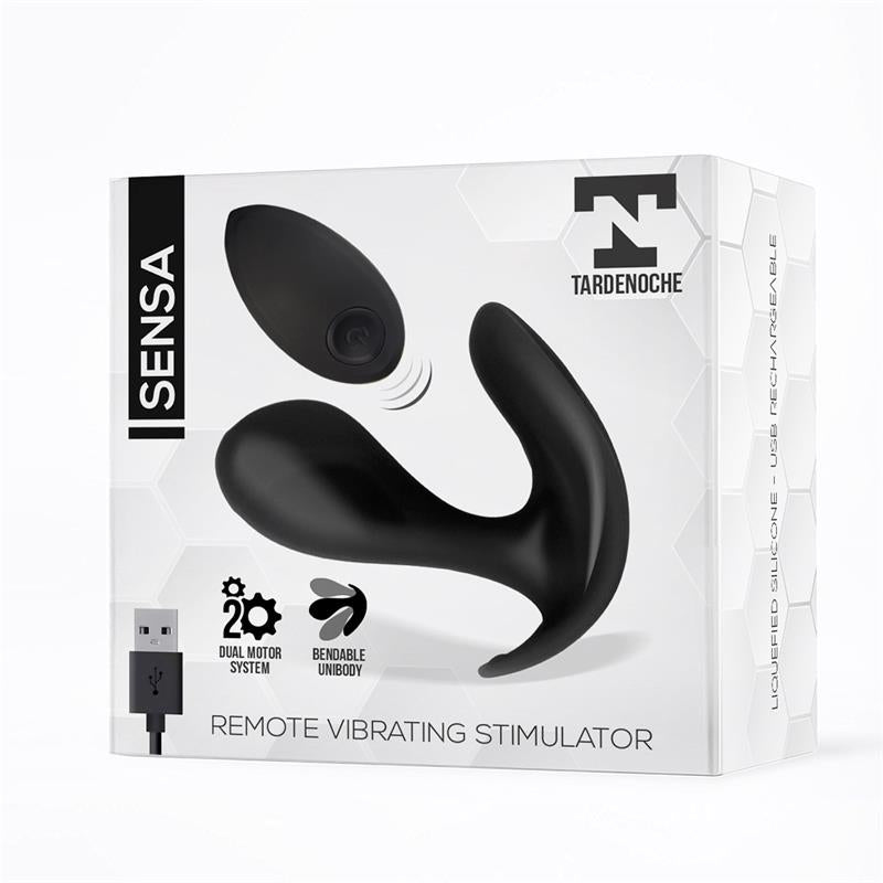 Sensa Estimulador Control Remoto USB SIlicona Líquida Negro 2