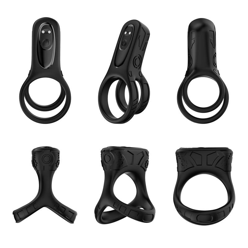 Set 2 Anillos Mecha Lock Essence Ring 4