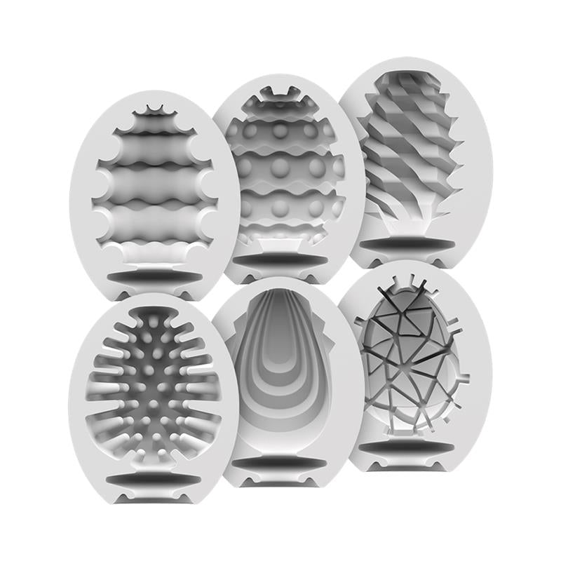 Set 6 Unidades Huevo Masturbador 4