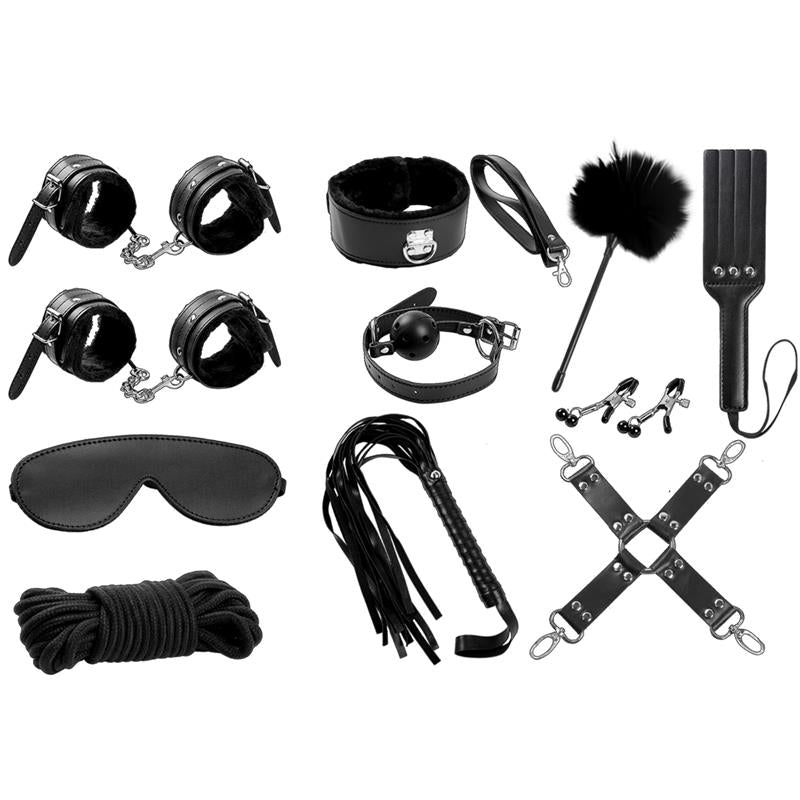 Set Bondage 11 Piezas Negro 3