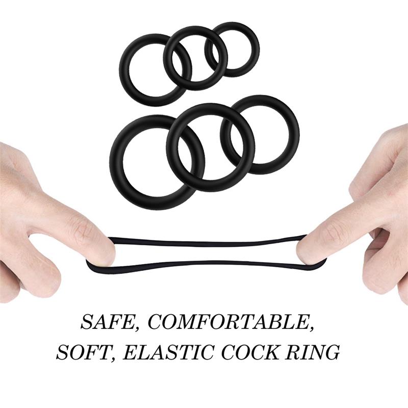 Set de 6 Anillos para el Pene 4