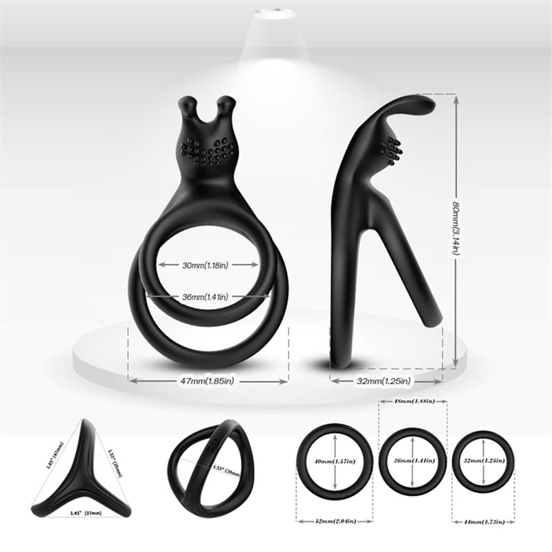 Set de Anillos para el Pene 5