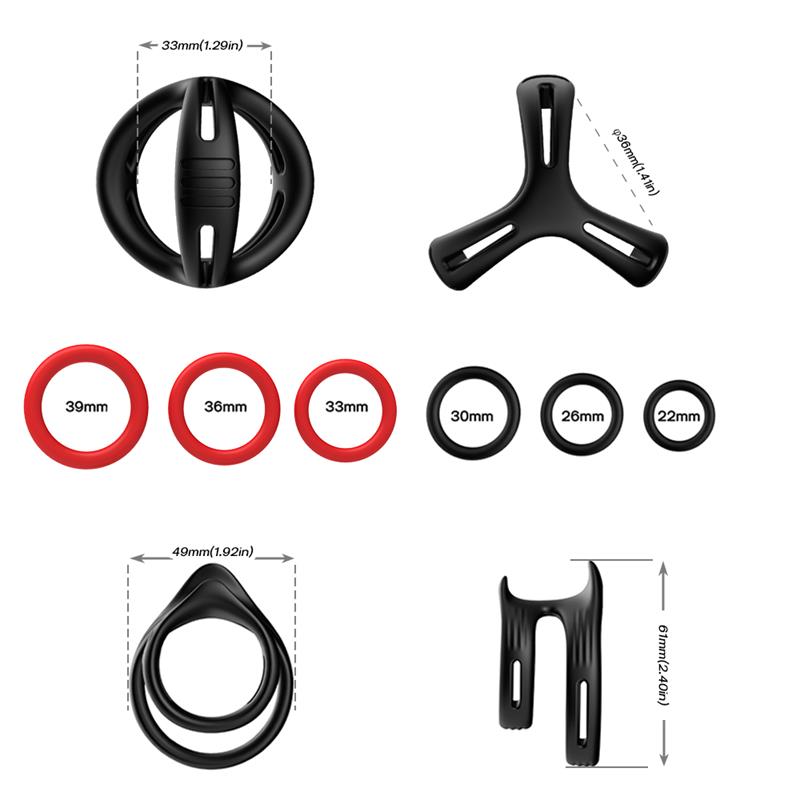 Set de Anillos para el Pene 4