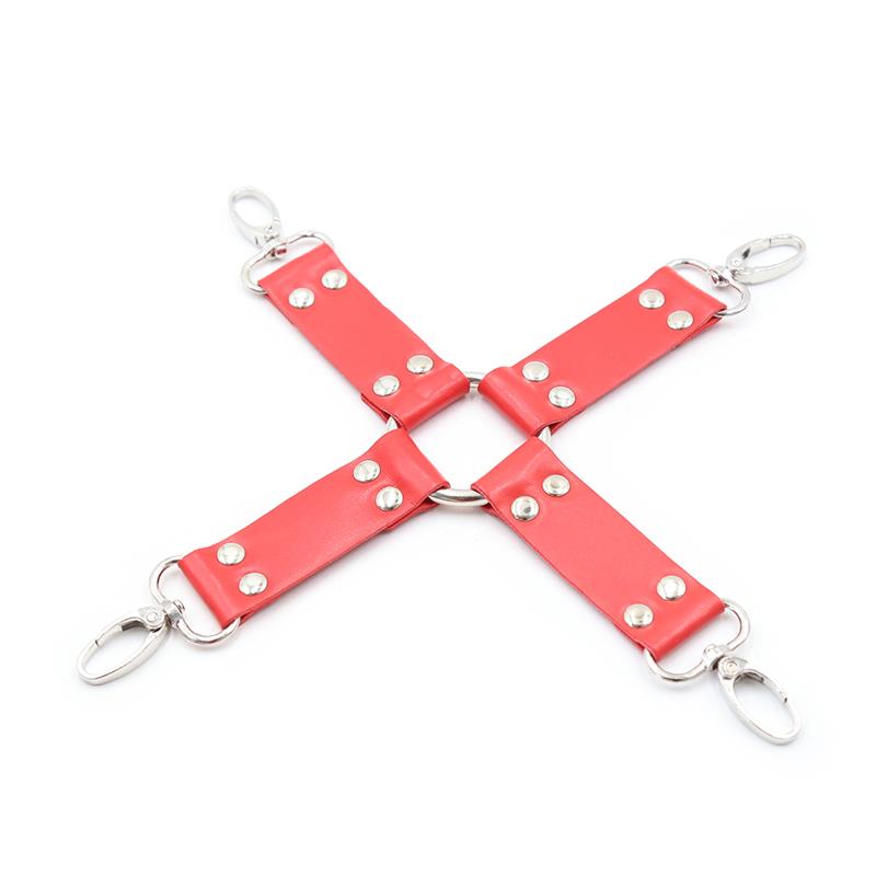 Set de Bondage 10 Piezas Rojo 12