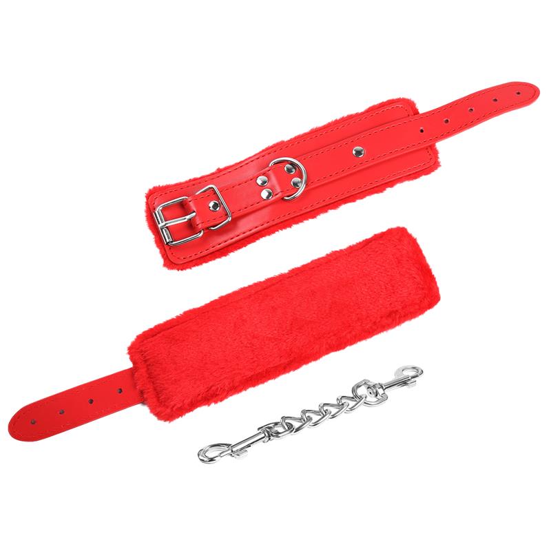 Set de Bondage 10 Piezas Rojo 9