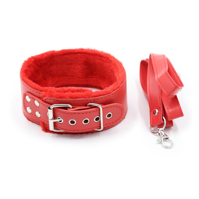 Set de Bondage 10 Piezas Rojo 14