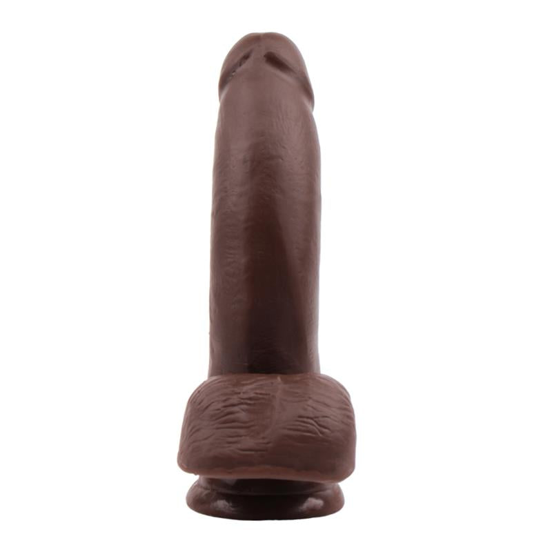 Sex Lure Dildo Dual Density Marrón 17.5cm