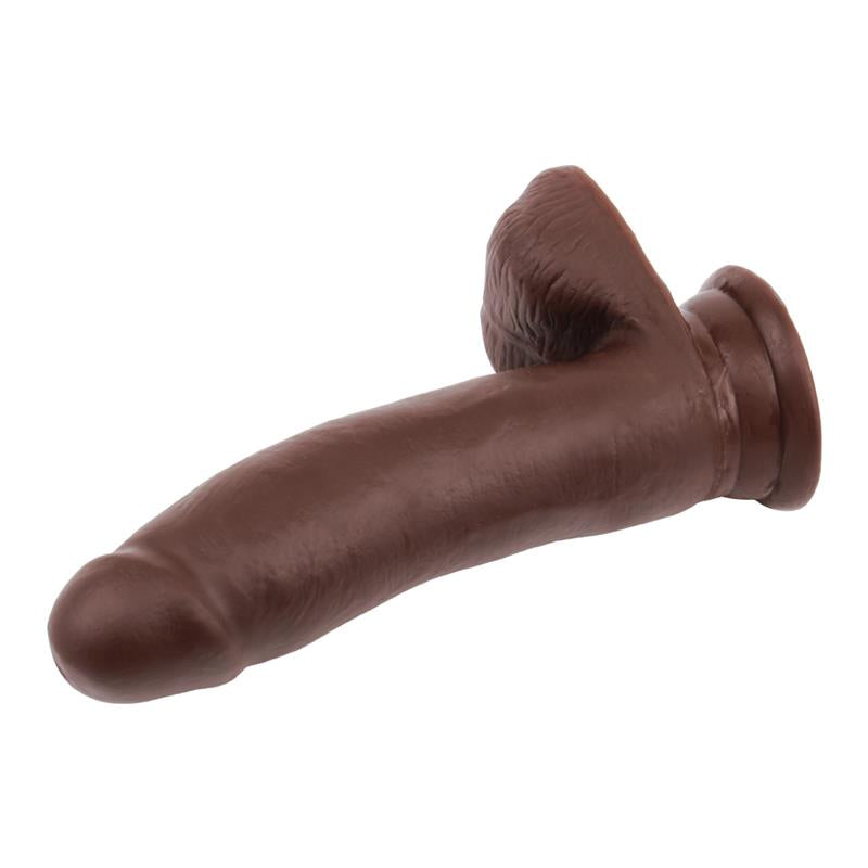 Sex Lure Dildo Dual Density Marrón 17.5cm
