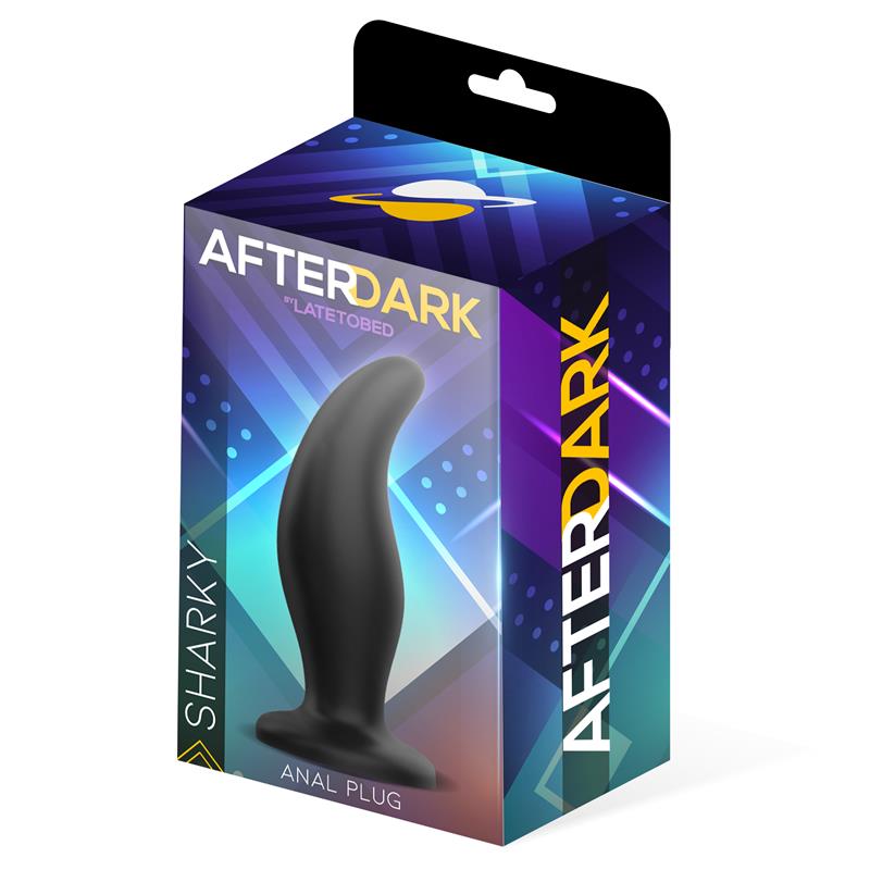 Sharky Plug Anal Silicona 12 cm x 3.5 cm 2