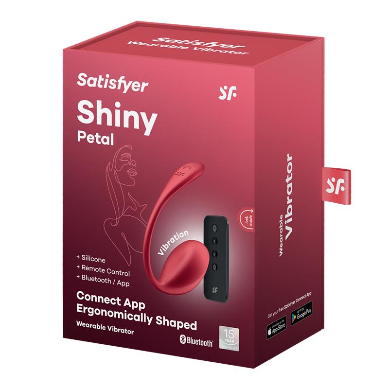 Shiny Petal con APP Satisfyer Connect Rojo 7