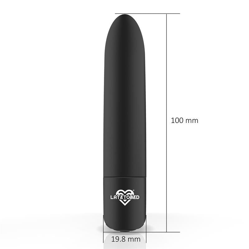 Shoty Bala Vibradora USB 10 Velocidades Potente Motor Negro 8