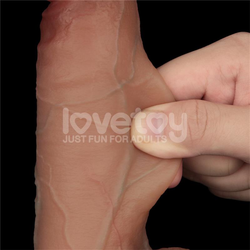 Sliding Pro Dildo Piel Deslizante-Retractil Dual Layer 8.5