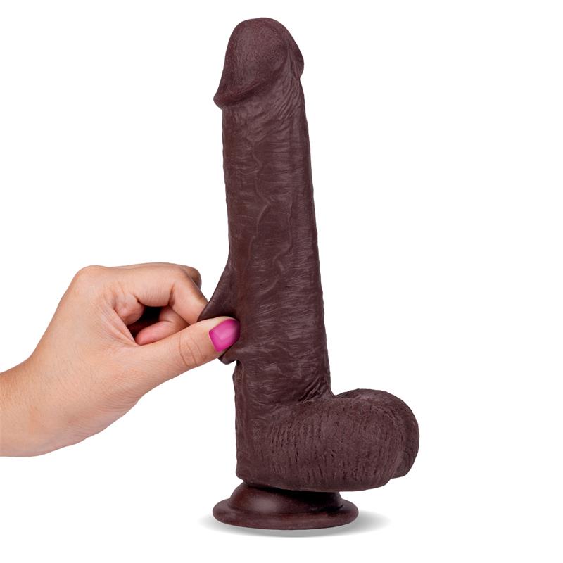 Slidy Dildo Realista Dual Layer Retráctil y Orientable 9, imagen 6
