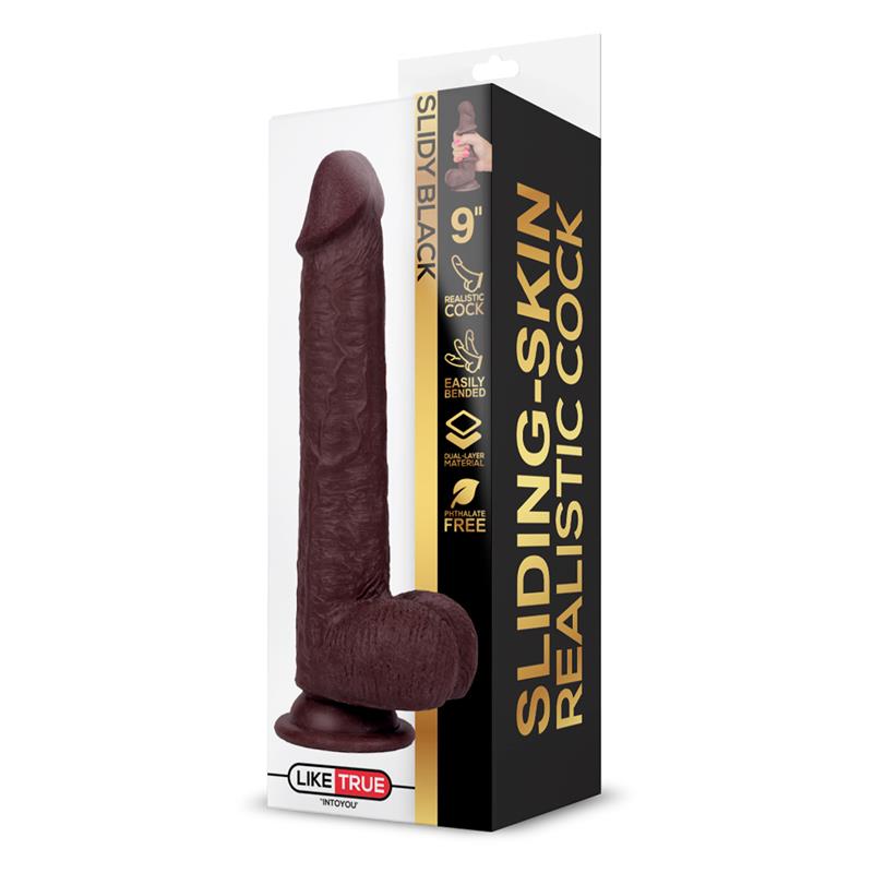 Slidy Dildo Realista Dual Layer Retráctil y Orientable 9, imagen 4