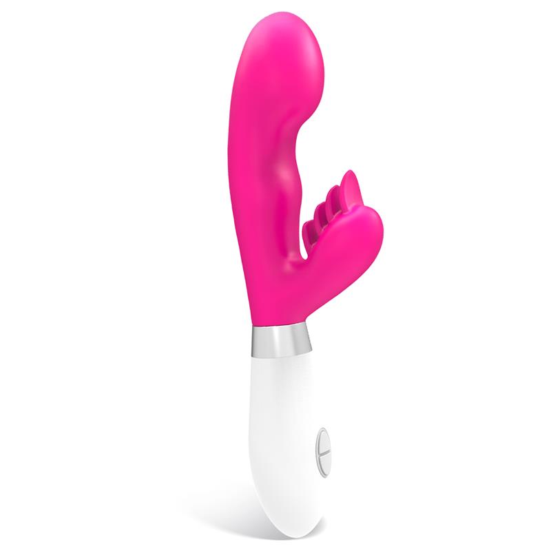 Sliper Vibrador Conejito Silicona Rosa 4