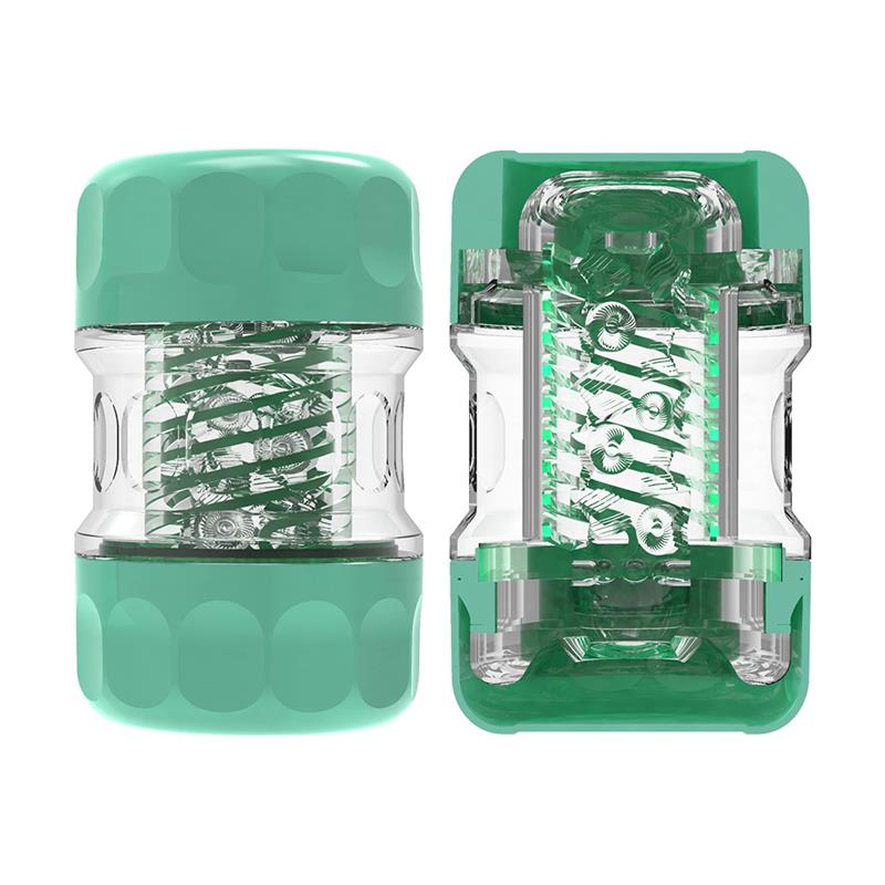 Spiral Supple Masturbador Verde
