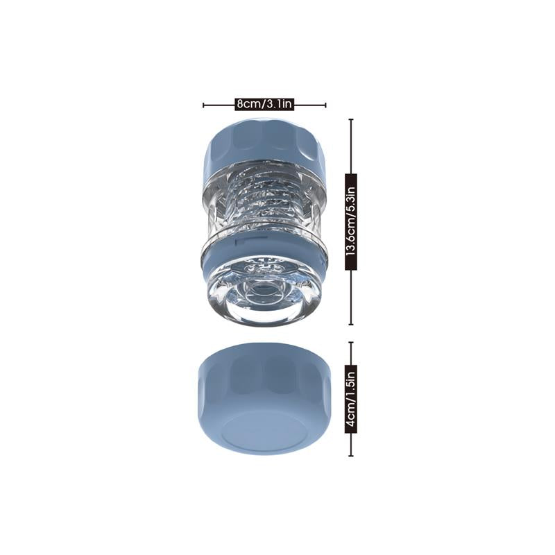 Spiral Vigor Masturbador Azul