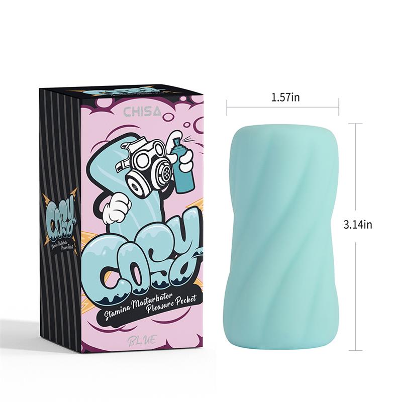 Stamina Masturbador Pleasure Pocket Azul