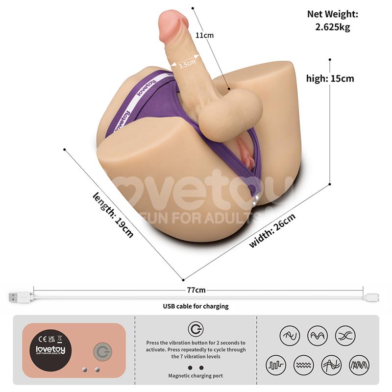 Streetgirls Masturbador Dual Motor Sensation Pulse