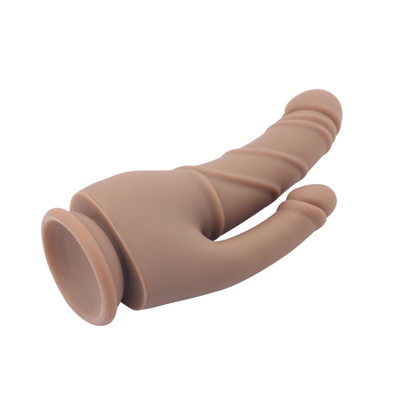 Stripper Dildo Silicona líquida 8.5 - 21.5cm Marrón