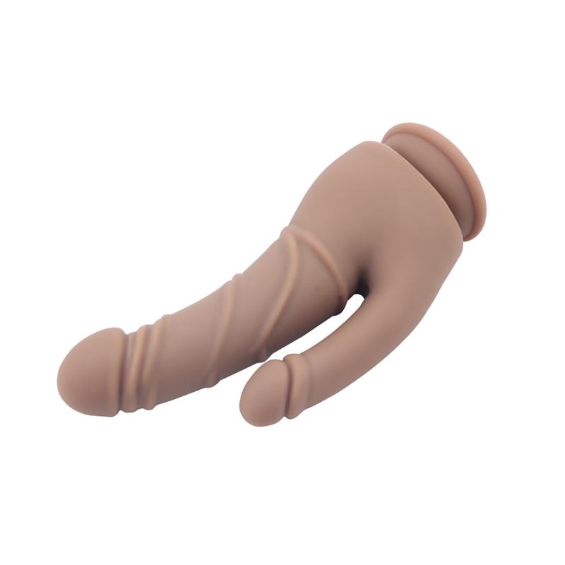 Stripper Dildo Silicona líquida 8.5 - 21.5cm Marrón