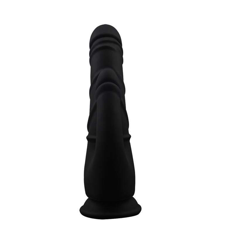 Stripper Dildo Silicona líquida 8.5 - 21.5cm Negro