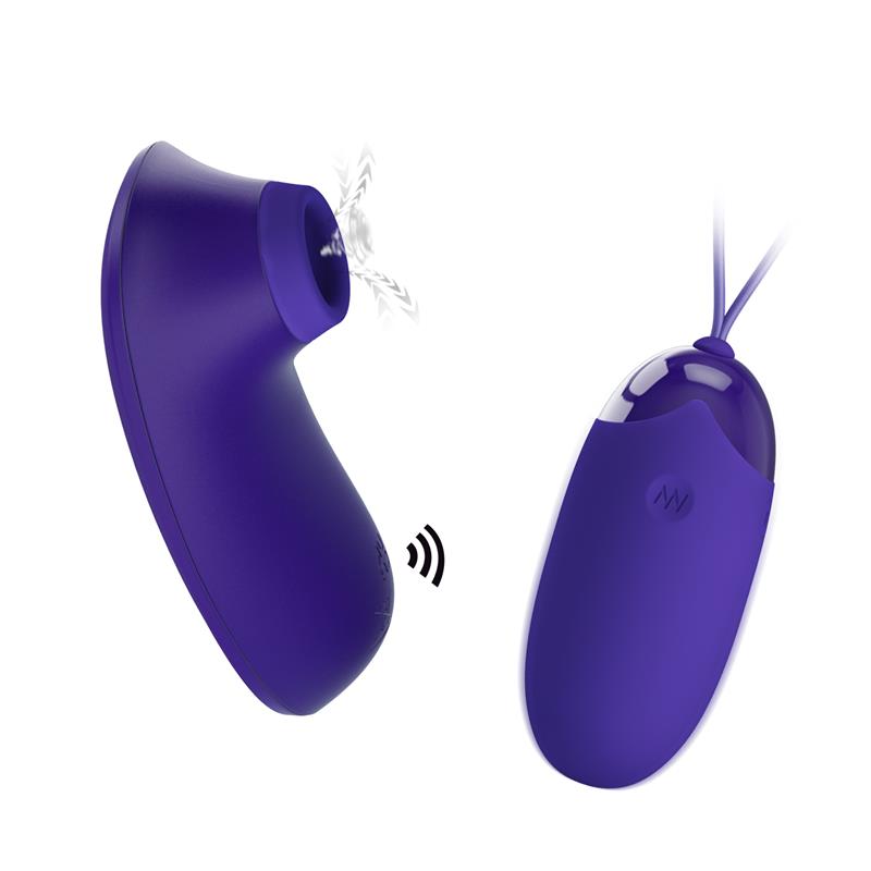 Succionador de Clítoris y Huevo Vibrador 2