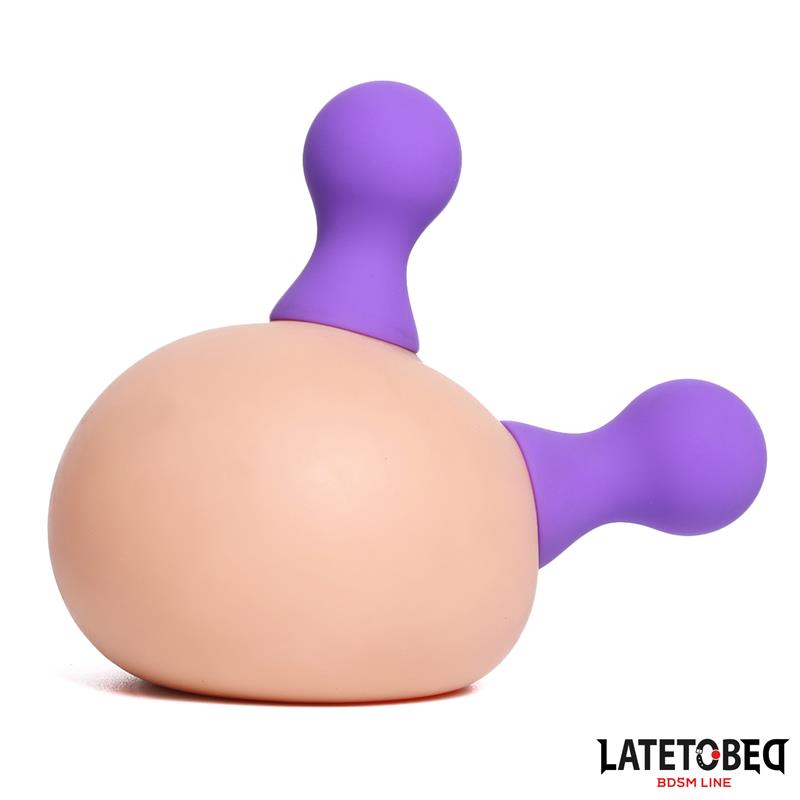 Succionador Pezones Silicona Púrpura