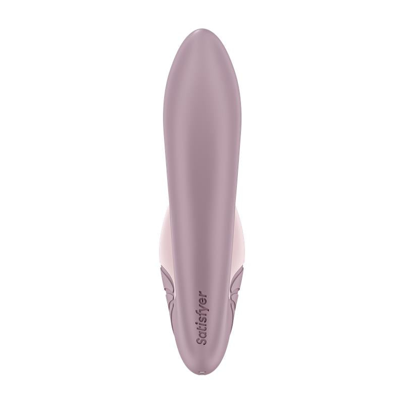 Supernova Old Rose Succionador y Vibrador Super Flexible USB 4
