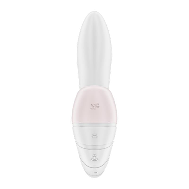 Supernova Succionador y Vibrador Súper Flexible USB Blanco 5