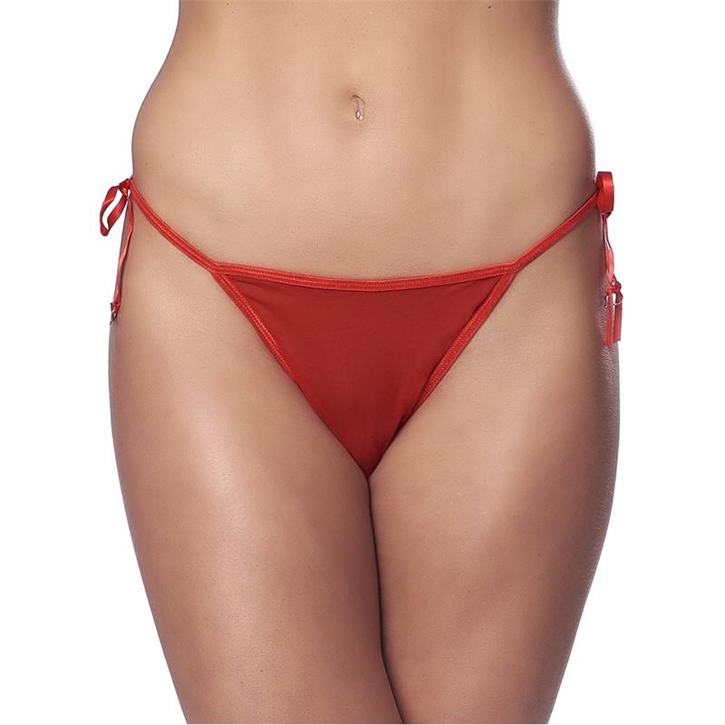 Tanga Fantasía Rojo Talla Unica 2