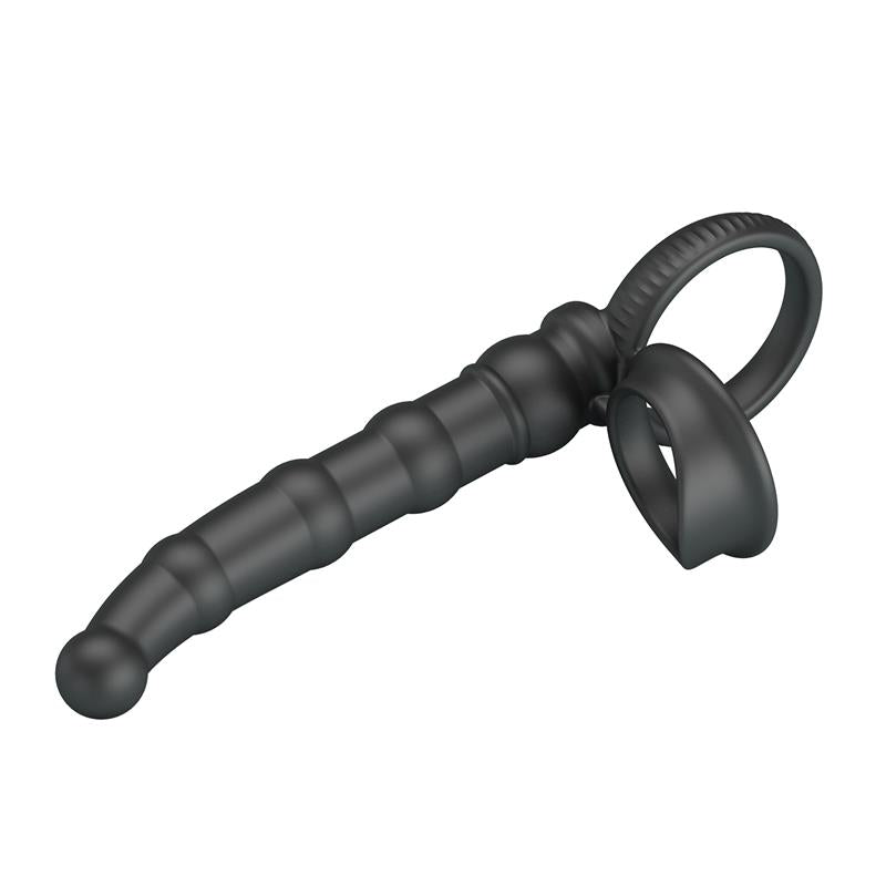 Tatum Plug Anal con Anillo para el Pene con Vibración