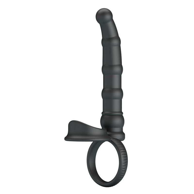 Tatum Plug Anal con Anillo para el Pene con Vibración