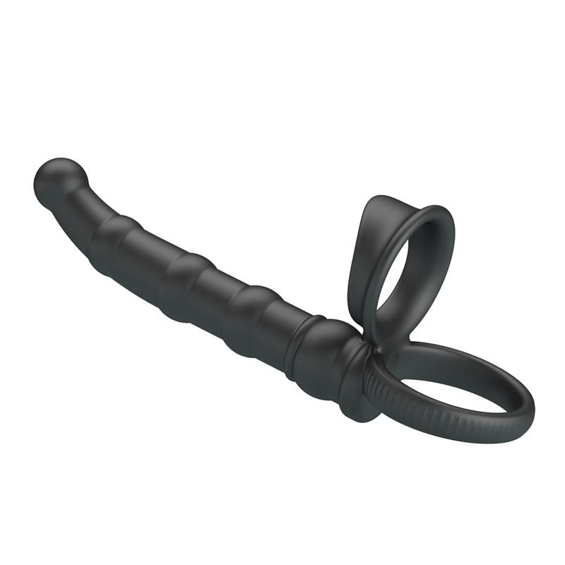 Tatum Plug Anal con Anillo para el Pene con Vibración