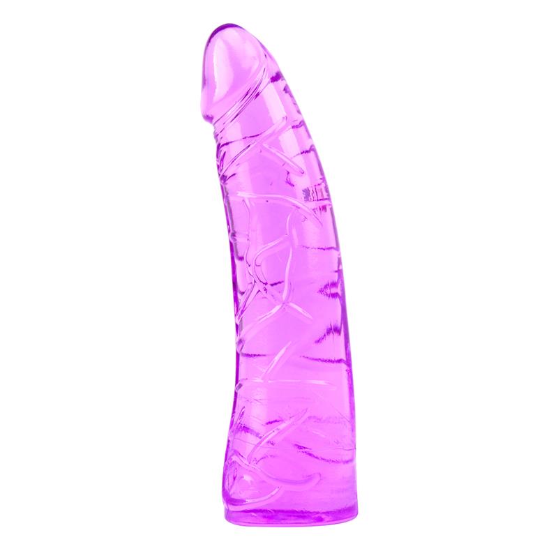 Teaser Jelly Dildo 18.6cm Purpura
