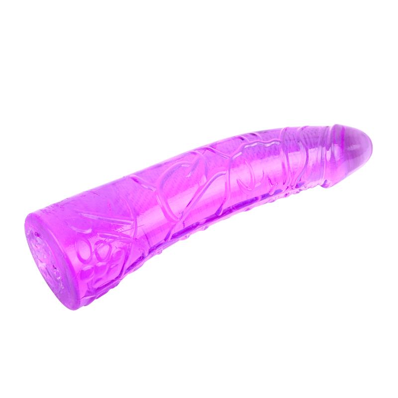 Teaser Jelly Dildo 18.6cm Purpura