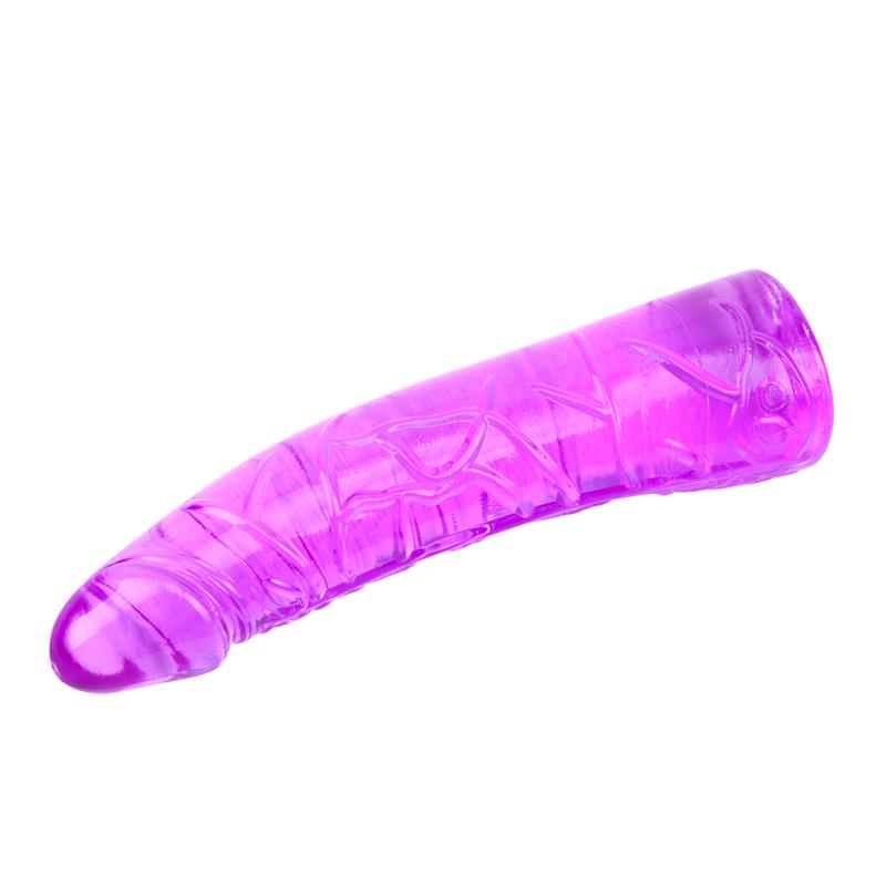 Teaser Jelly Dildo 18.6cm Purpura