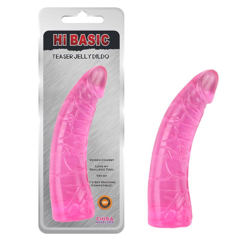 Teaser Jelly Dildo 18.6cm Rosa