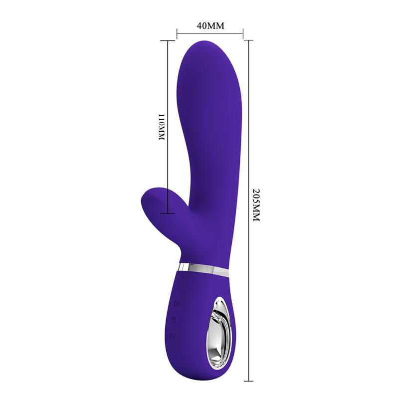 Thomas Vibrador Punto-G Púrpura 10