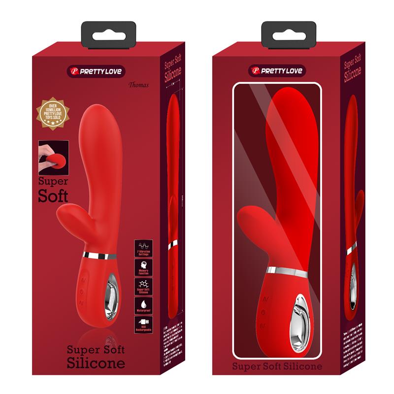 Thomas Vibrador Punto-G Rojo 11