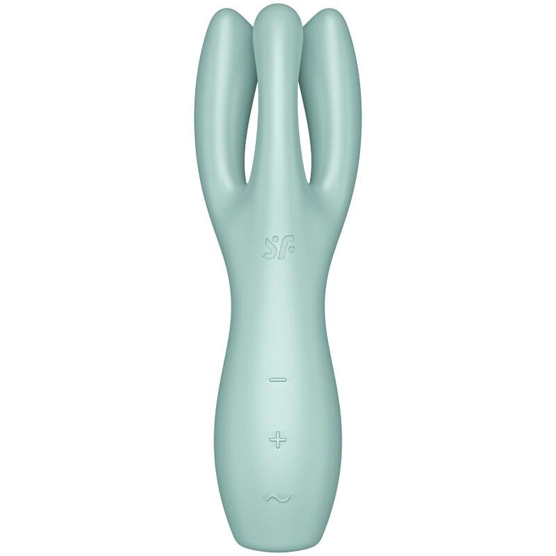 Threesome 3 Lay-on Vibrador 3 Motores Menta 2