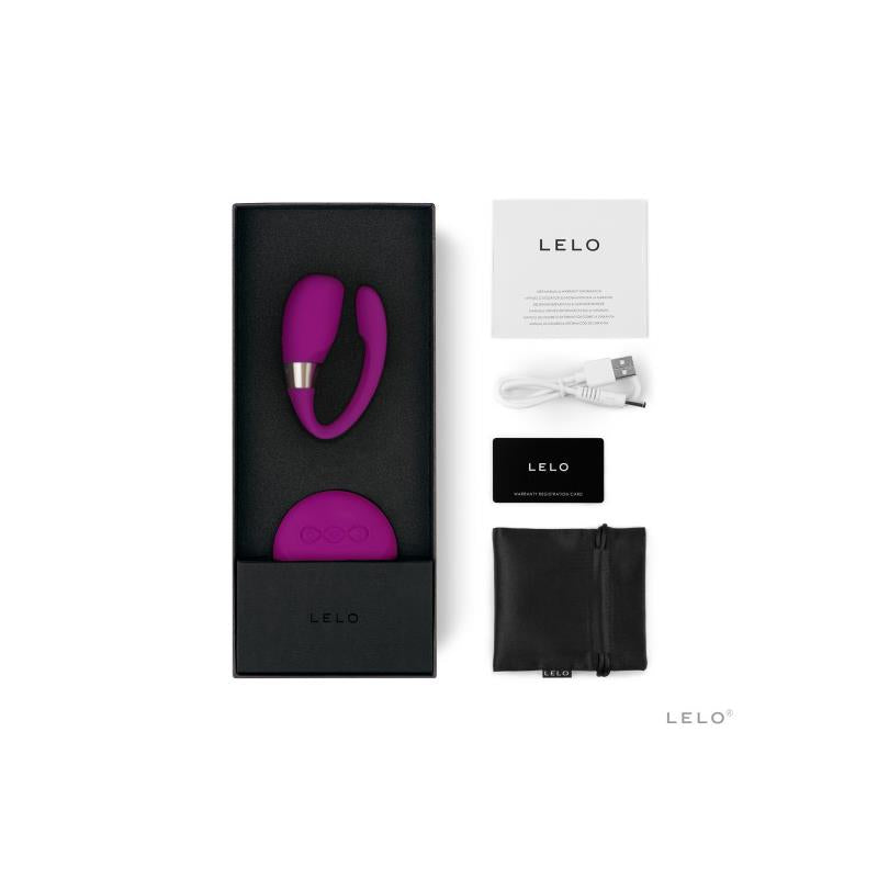 TIANI 3  Vibrador Parejas Rosa Intenso 3