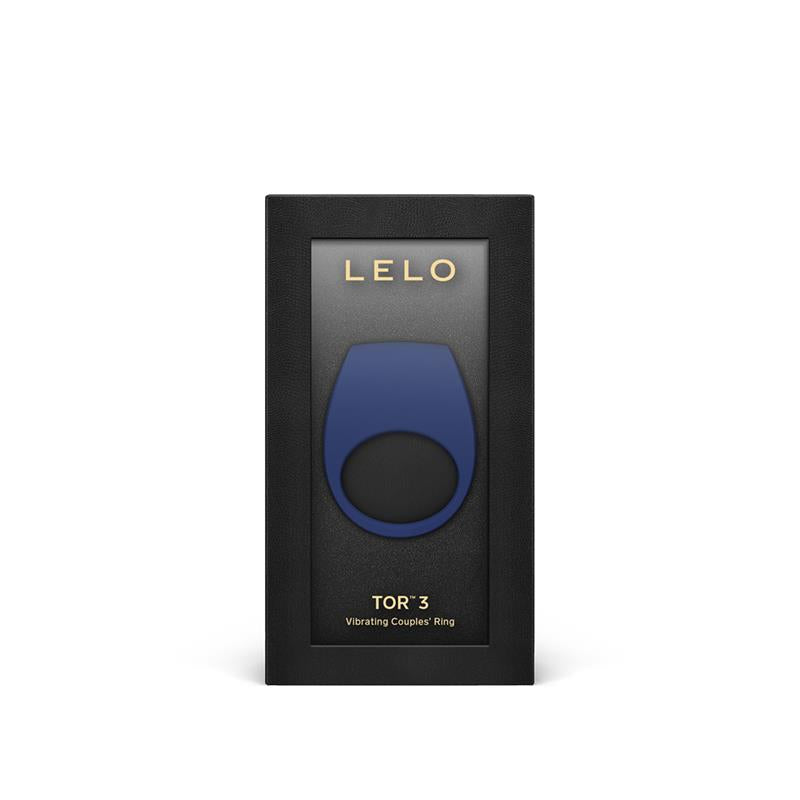 Tor 3 Anillo para Parejas con Lelo APP Base Blue 3