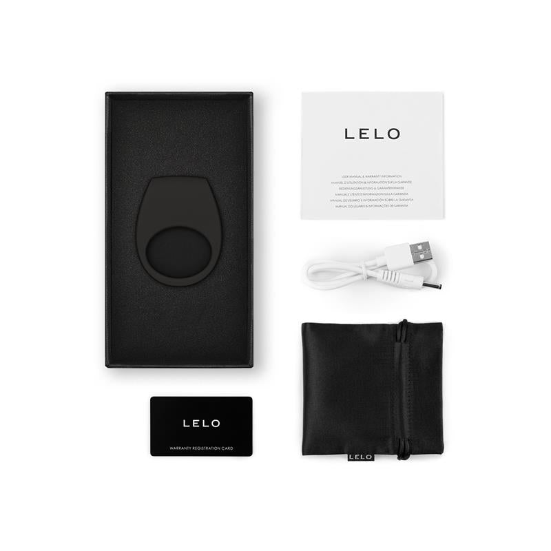 Tor 3 Anillo para Parejas con Lelo APP Black 2
