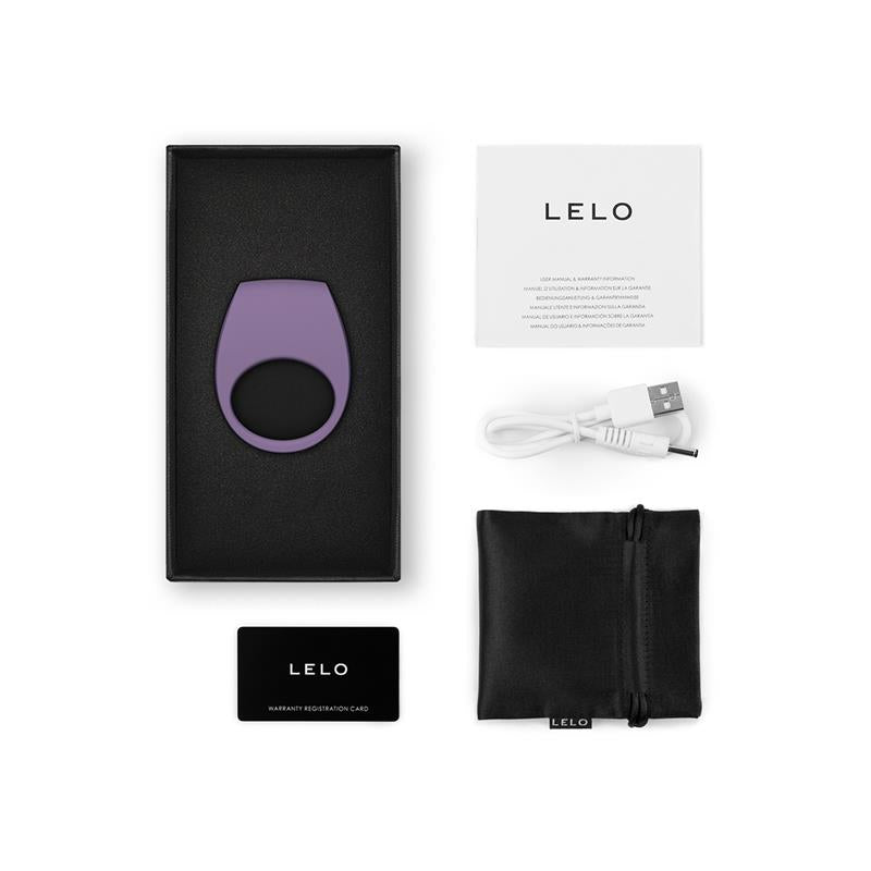 Tor 3 Anillo para Parejas con Lelo APP Violet Dusk 2